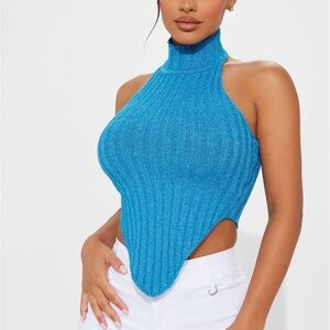 Sweater Halter Top
